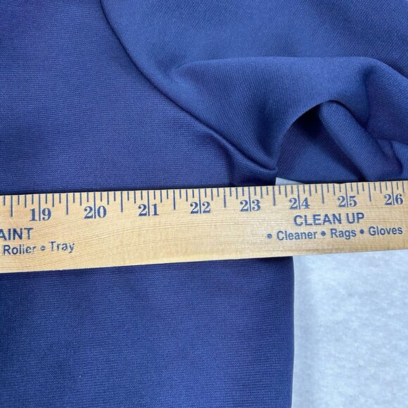 Under Armour Storm Cold Gear Pullover Sweatshirt XL Fleece Funnel Neck Navy Blue - Picture 6 of 15